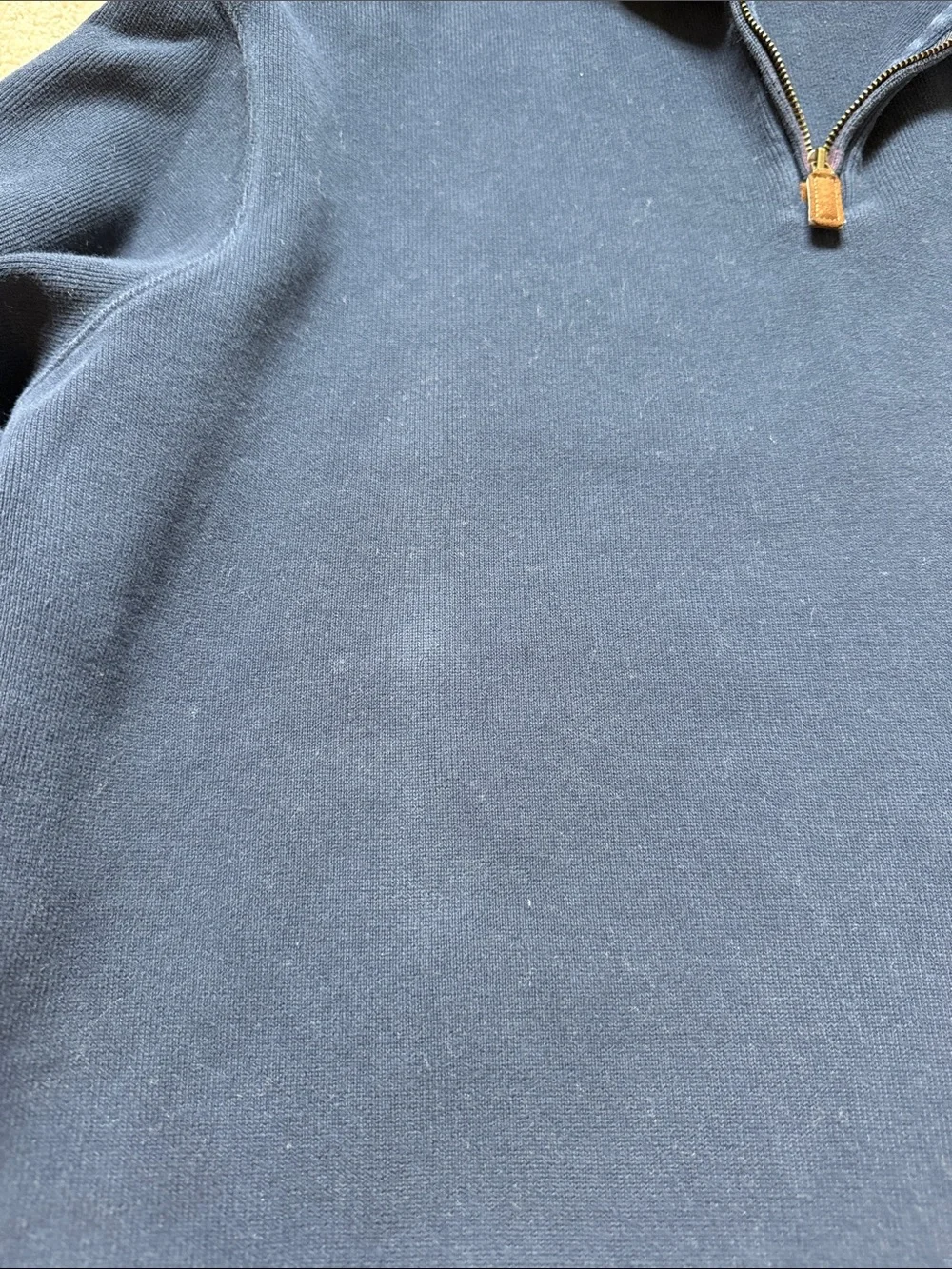 Polo by Ralph Lauren Navy Quarter-Zip Pullover